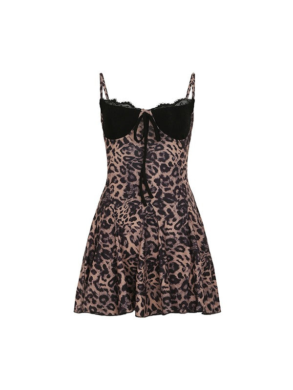 Wild Muse Leopard Mini Dress