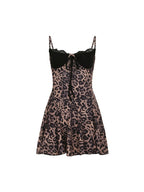 Wild Muse Leopard Mini Dress