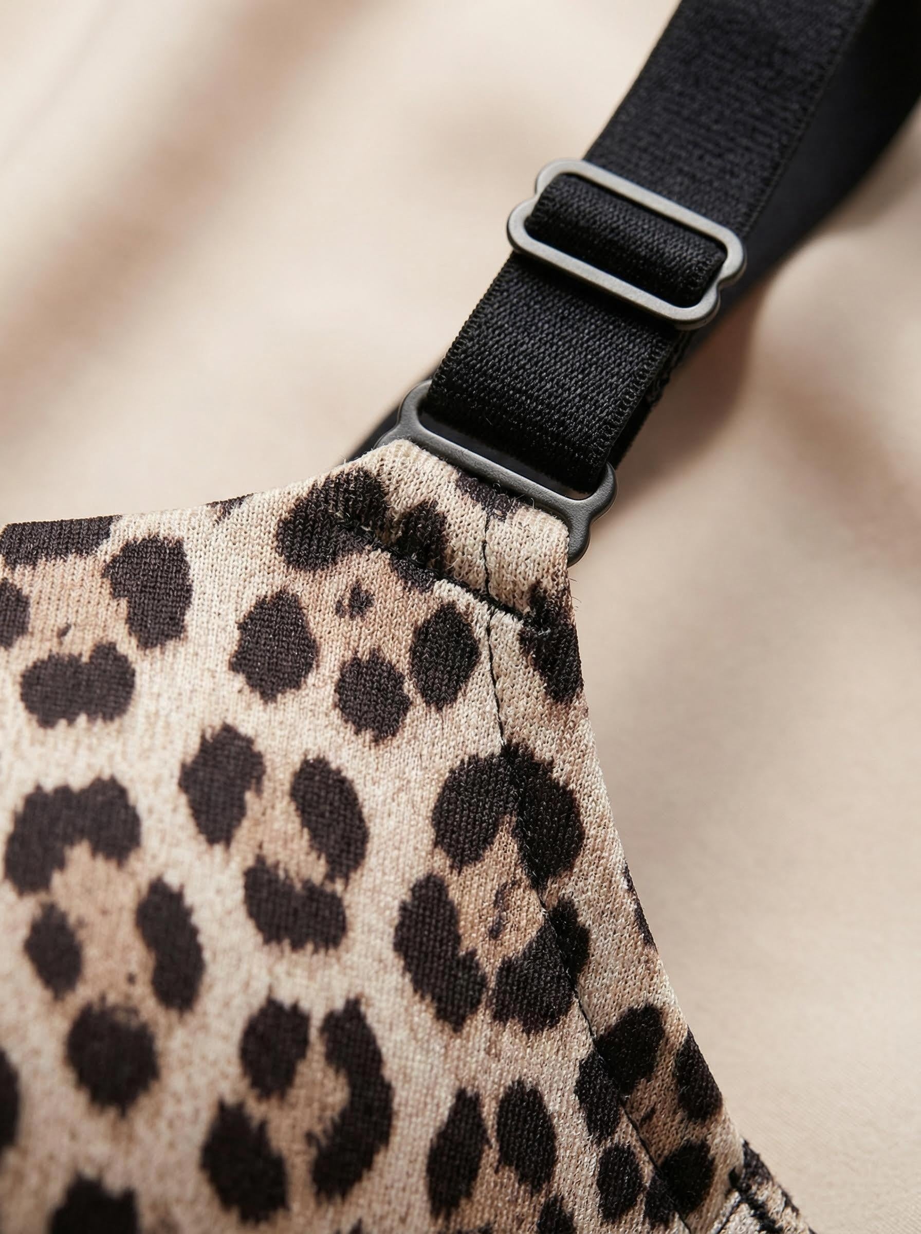 Wild Ease™ Wireless Leopard Bra