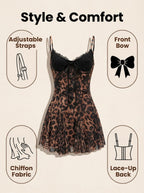 Wild Muse Leopard Mini Dress