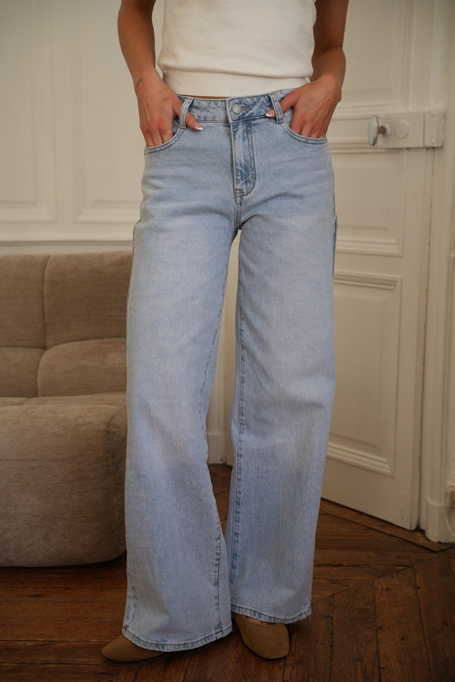 IntimaBay Star Patch Panel Jeans