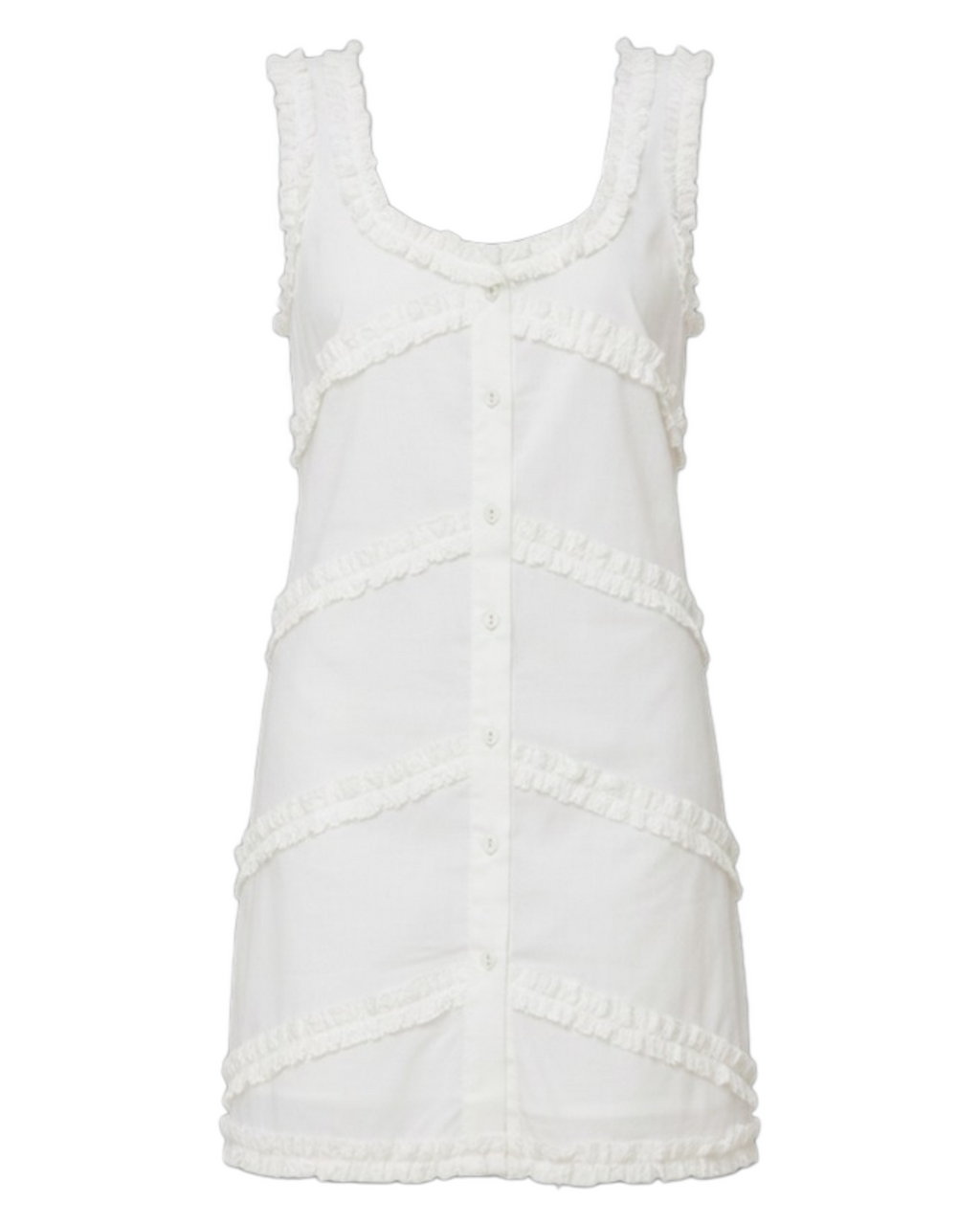 Elara Ruffle Mini Dress