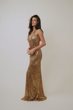The Aurelia Sequin Maxi Dress