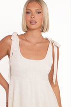 IntimaBay Tie Shoulder Maxi Dress