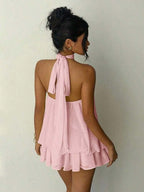 Rosalie Halter Mini Dress