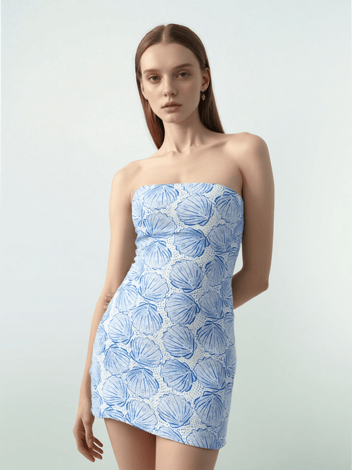 Aurelia Shell Mini Dress - IntimaBay