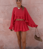 Boho Moment Coral Set - IntimaBay