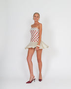 Cherry Kiss Lace Mini Dress - IntimaBay