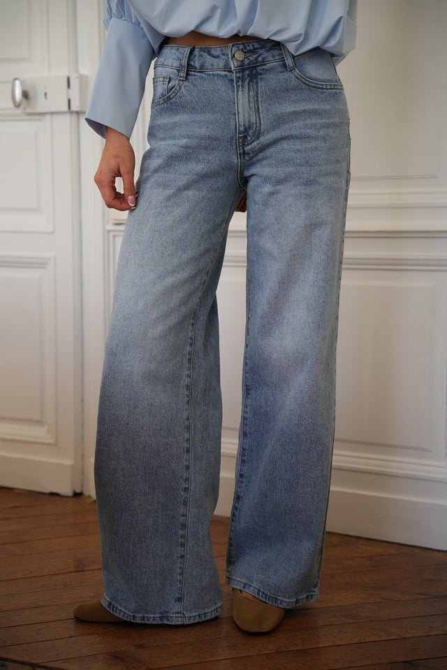 IntimaBay Star Patch Panel Jeans - IntimaBay