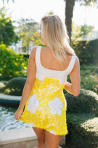 Bloom Sequin Mini Dress