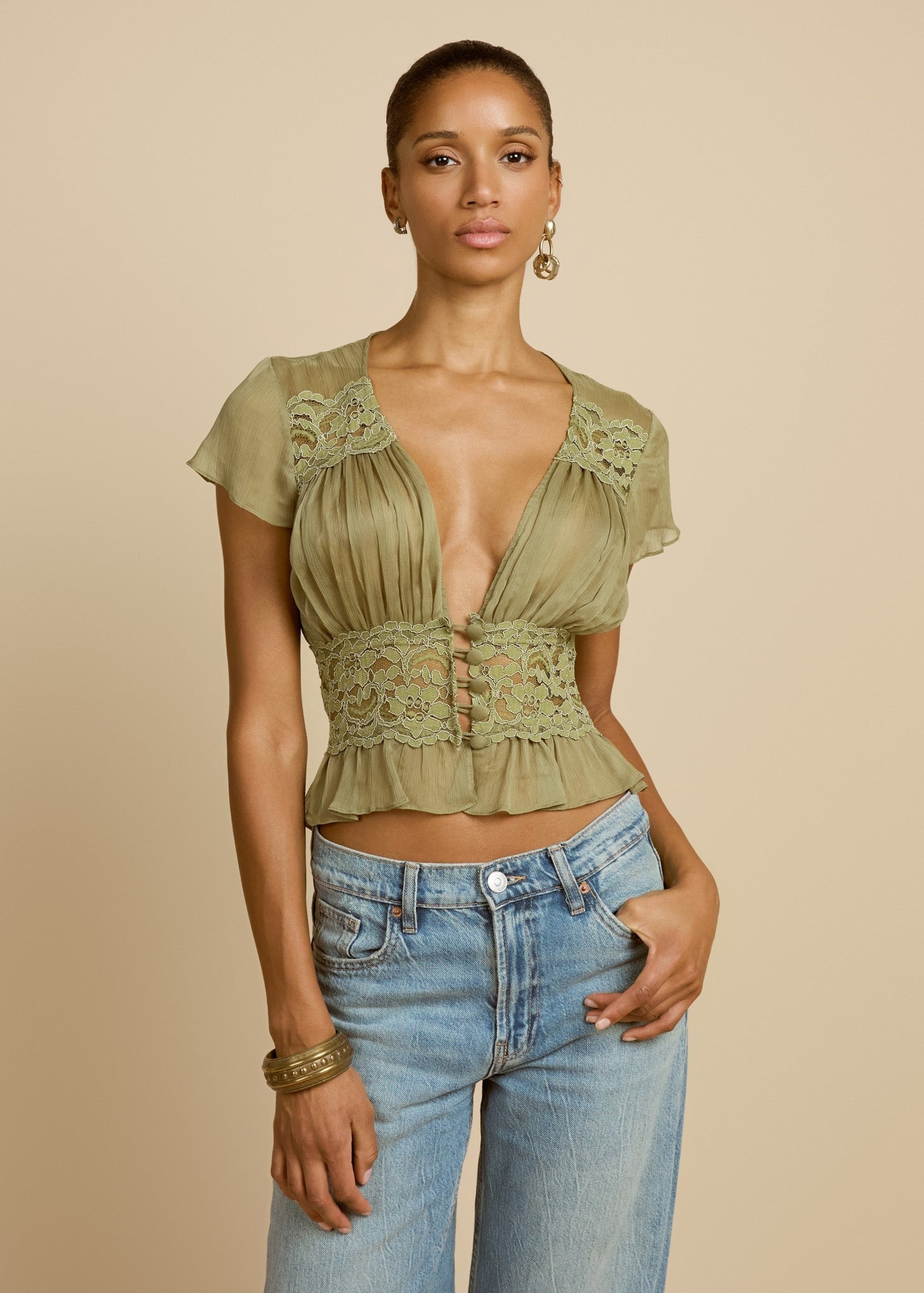 Olive Lace Resort Set - IntimaBay