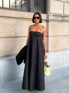 Parisian Volume Maxi Dress - IntimaBay
