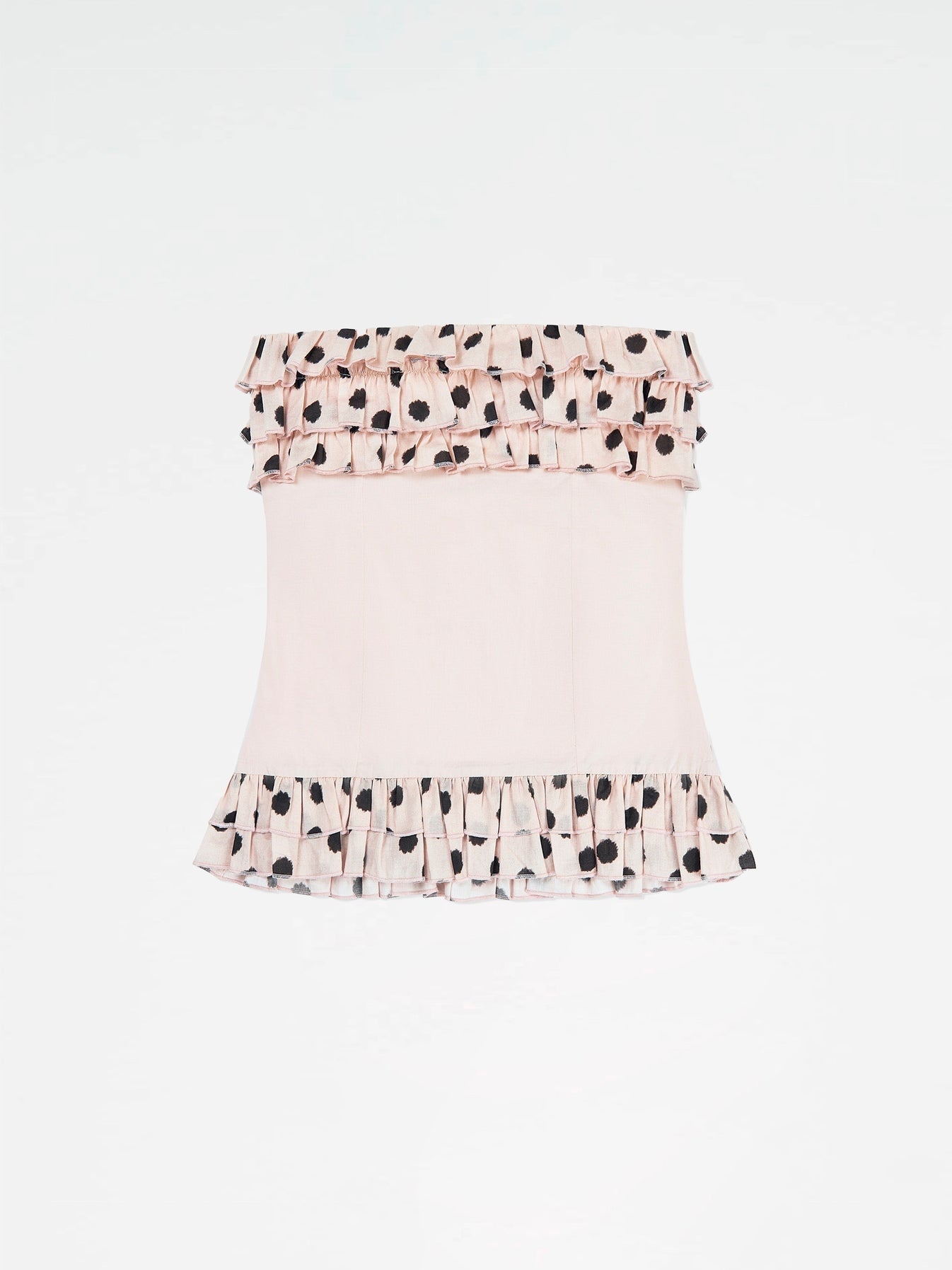 Polka Dot Ruffle Two - Piece Set - IntimaBay