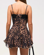 Wild Muse Leopard Mini Dress