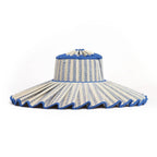 Solea Wavy Brim Sun Hat – Ocean Stripe - IntimaBay