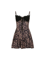 Wild Muse Leopard Mini Dress - IntimaBay