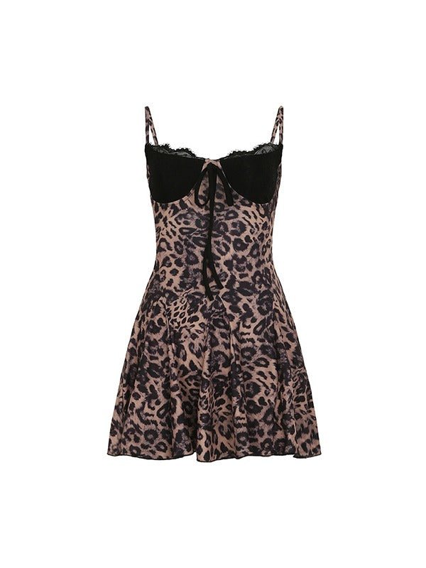 Wild Muse Leopard Mini Dress - IntimaBay